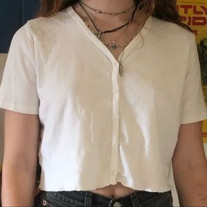 White brandy Melville T-shirt